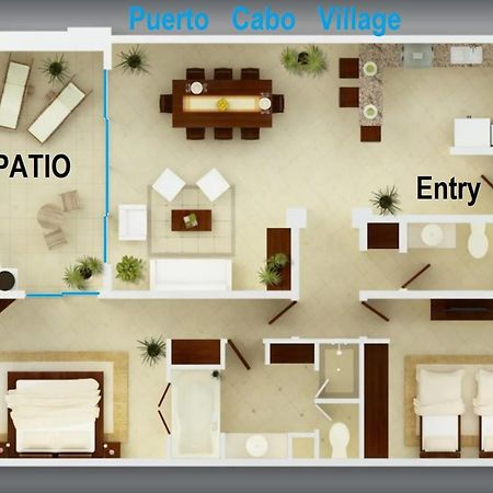 Perfect Location - Puerta Cabo Village 500 Steps To The Beach & Resorts Cabo San Lucas Buitenkant foto